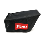 Toro 6 Bushel Bag Kit, 44&quot; Mower Attachment Installation Instruction