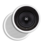 Monoprice 4929 Caliber In-Ceiling Speakers 8in Fiber 2-Way User's manual