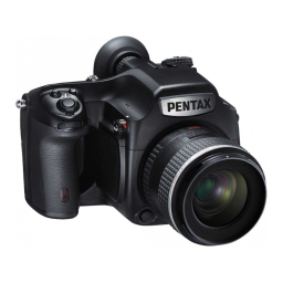 Pentax 645 Z Bedienungsanleitung | Manualzz