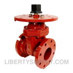 NIBCO NS5031N 12 in. Flanged Ductile Iron Non-Rising Stem Resilient Wedge Gate Valve Specification
