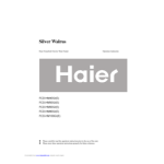 Haier FCD-HM50, FCD-HM80 Operation Instruction Manual