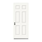 Builders Choice 36 in. x 80 in. Cordovan Right-Hand 3 Lite Clear Glass Painted Fiberglass Prehung Front Door installation Guide