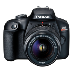 Canon EOS Rebel T100 camera Instruction Manual