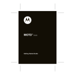 Motorola Mobility IHDT56NE4 GSM/EGPRSMOBILE PHONE User Manual