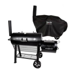 Dyna-Glo DGSS962CBO-DC Signature Heavy-Duty Barrel Charcoal Grill and Offset Smoker in Black with Cover Instructions