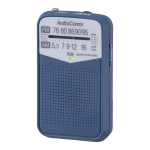 Sytech SY1663PL RADIO DE BOLSILLO AM-FM, ALTAVOZ, PLATA El manual del propietario