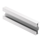 Kichler Lighting 1TEMME1SF8SIL TE Series Mounting Extrusions Silver Spec Sheet