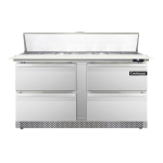 Continental Refrigerator D60N16C-FB Spec Sheet