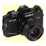Minolta X 700 Instruction Manual
