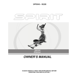 ESPRIT C5 ESP0031 Owner's Manual