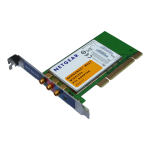 Netgear PY306200053 RangeMaxNEXT Wireless PCI Adapter User Manual