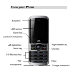 ZTE Q78-ZTEC321 CDMA1XDigital Mobile Phone User Manual