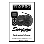 Foxpro C6M623 Singlechannel TX and FHSS reciever User Manual