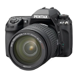 Pentax K-7 + DA 18-55mm Specification | Manualzz