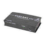 SIIG CE-H20J11-S1 1x2 HDMI Splitter Manual