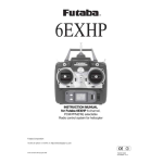 Futaba AZPT6EXA-72 6Channel Aircraft Radio Control User Manual