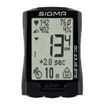 SIGMA SPORT BC 23.16 STS Quick Start Guide