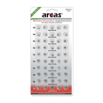 Arcas Alkaline Knopfzellensortiment 50-teilig Technical Data Sheet