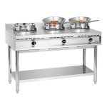 Bartscher 1052103 Wok cooker, 2 burners Operating instructions