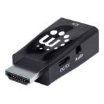 Manhattan 151542 HDMI to VGA Micro Converter Quick Instruction Guide