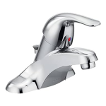 Moen WS84503-PRO Adler 4 in. Centerset Single-Handle Bathroom Faucet Instructions