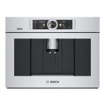 Bosch BCM8450UC/03 Built-in Coffee Machine Installation Instruction