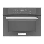 KitchenAid KMBS104EBL Built In Microwave Oven Dimension Guide