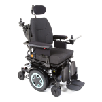 Invacare SC Rehab Seat Power Wheelchair Mobility Aid User manual