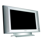 Philips 17&rdquo; Widescreen LCD Flat TV &trade; 17&quot; Silver Datasheet
