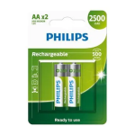 Philips R6B2RTU25/59 Rechargeables แบตเตอรี่ แผ่นข้อมูลผลิตภัณฑ์