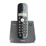Philips SE5652B/22 Perfect sound Draadloze telefoon met antwoordapparaat Handleiding