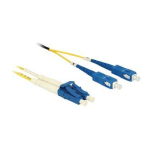 DeLOCK 84609 Cable Optical Fibre LC &gt; SC Singlemode OS2 1 m Scheda dati