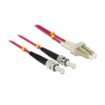 DeLOCK 84680 Cable Optical Fibre LC &gt; SC Multi-mode OM4 1 m Scheda dati