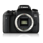 Canon EOS 760D Handleiding
