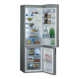 Whirlpool ARC 6679/IX Fridge/freezer combination Program Chart | Manualzz