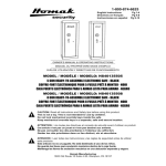 Homak BK04056054 56&Prime; Black Satin 5 Drawer Roller Cabinet Manuel utilisateur