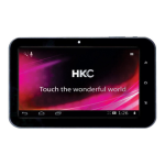 HKC 7&rdquo; Capacitive Multi-Touch Tablet Instruction manual