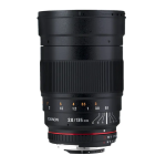Rokinon 135M-FX SLR Camera Lense Instruction manual