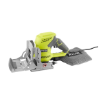 Ryobi 6 Amp AC Biscuit Joiner Kit with Dust Collector and Bag Operator's Manual