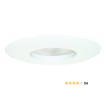 Design House 519538 6 in. White Recessed Lighting Wide Trim Ring Installation Guide