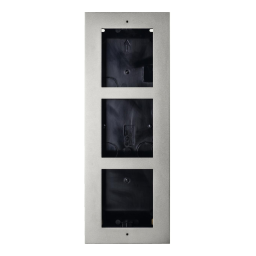 ABUS TVHS20120 Frame for 3 modules for flush mounting Technical data | Manualzz
