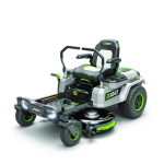Ego ZT4204L POWER+ 42&rdquo; Z6 Zero Turn Riding Mower Operator's Manual
