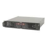 Citronic PLX3600 PLX Series Power Amplifier User manual