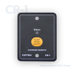 COTEK CR-1 User Manual