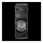 Home Audio System MHC V77W Operating Instructions