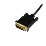 StarTech.com 3 ft Mini DisplayPort to DVI Adapter Converter Cable &ndash; Mini DP to DVI 1920x1200 - Black Datasheet