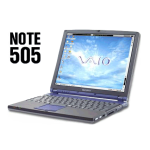 Sony PCGZ505LE Laptop Service Instructions