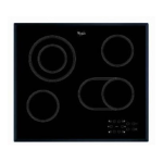 Whirlpool AKT 821/NE Hob Таблица программ