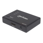 Manhattan 207676 4K Compact 3-Port HDMI Switch Quick Instruction Guide