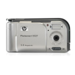 HP Photosmart E327 Digitale camera Gebruikershandleiding
